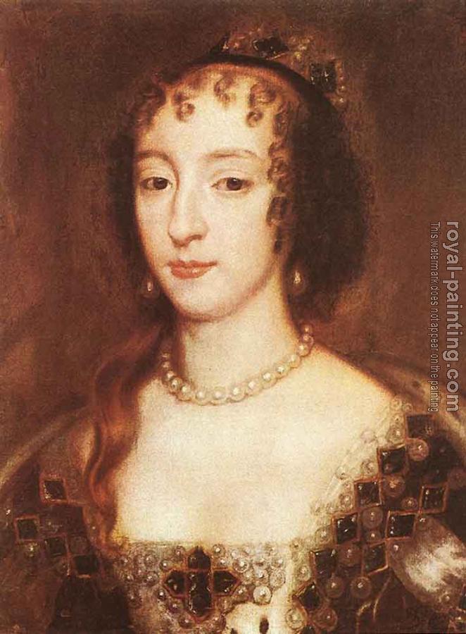 Sir Peter Lely : Henrietta Maria Of France Queen Of England